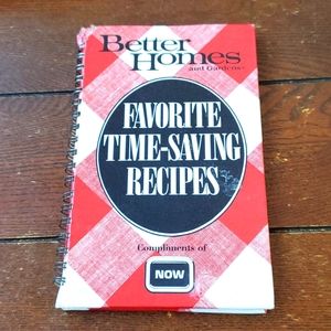 Vintage cookbook better homes and gardens favorite time saving recipes